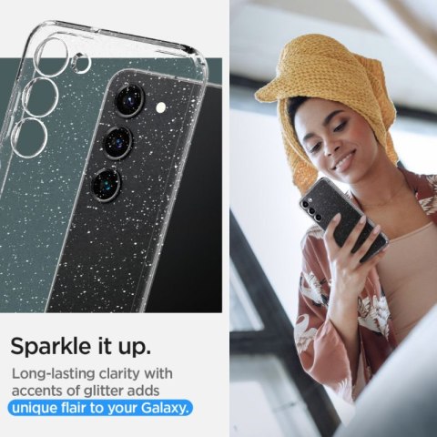 Spigen Liquid Crystal Glitter - Etui do Samsung Galaxy S23 (Przezroczysty) Spigen Liquid Crystal Glitter - Etui do Samsung Galaxy S23 (Przezroczysty)