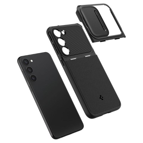 Spigen Optik Armor - Etui do Samsung Galaxy S23 (Czarny) Spigen Optik Armor - Etui do Samsung Galaxy S23 (Czarny)