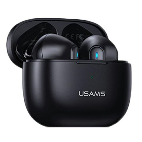 USAMS NX10 Series - Słuchawki Bluetooth 5.2 TWS + etui ładujące (czarny) USAMS NX10 Series - Słuchawki Bluetooth 5.2 TWS + etui ładujące (czarny)