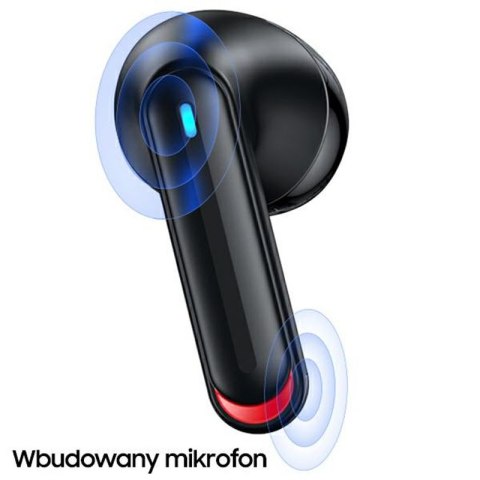 USAMS NX10 Series - Słuchawki Bluetooth 5.2 TWS + etui ładujące (czarny) USAMS NX10 Series - Słuchawki Bluetooth 5.2 TWS + etui ładujące (czarny)
