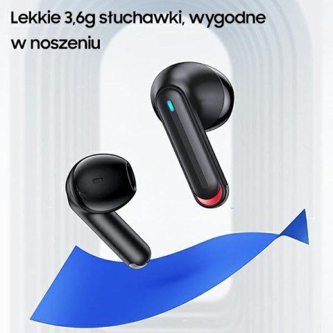 USAMS NX10 Series - Słuchawki Bluetooth 5.2 TWS + etui ładujące (czarny) USAMS NX10 Series - Słuchawki Bluetooth 5.2 TWS + etui ładujące (czarny)
