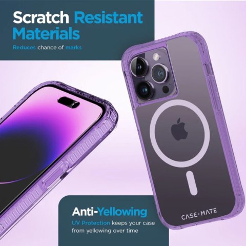 Case-Mate Tough Plus MagSafe - Etui iPhone 14 Pro (La La Lavender) Case-Mate Tough Plus MagSafe - Etui iPhone 14 Pro (La La Lavender)
