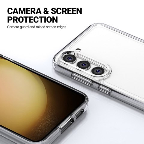 Crong Crystal Shield Cover - Etui Samsung Galaxy S23 (przezroczysty) Crong Crystal Shield Cover - Etui Samsung Galaxy S23 (przezroczysty)