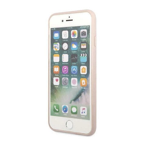 Guess 4G Bottom Stripe Collection - Etui iPhone iPhone SE (2022/2020) / 8 / 7 (różowy) Guess 4G Bottom Stripe Collection - Etui iPhone iPhone SE (2022/2020) / 8 / 7 (różowy)