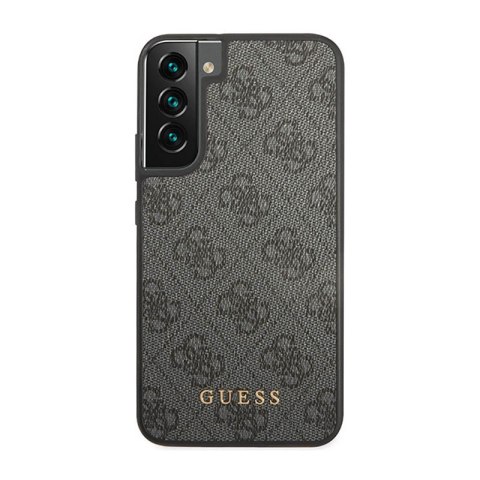 Guess 4G Metal Logo - Etui Samsung Galaxy S23+ (szary) Guess 4G Metal Logo - Etui Samsung Galaxy S23+ (szary)