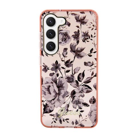 Guess Flower Collection - Etui Samsung Galaxy S23+ (różowy) Guess Flower Collection - Etui Samsung Galaxy S23+ (różowy)