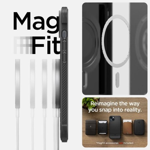Spigen Rugged Armor Mag MagSafe - Etui do iPhone 14 (Czarny) Spigen Rugged Armor Mag MagSafe - Etui do iPhone 14 (Czarny)