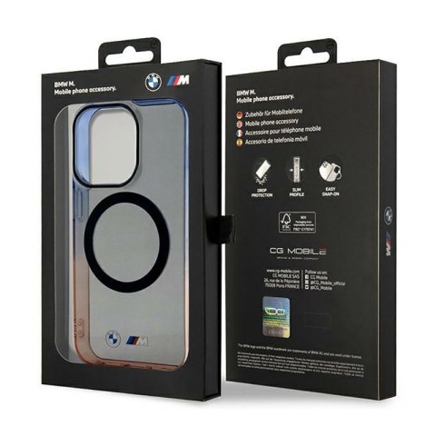 BMW Gradient Bumper MagSafe - Etui iPhone 14 Pro Max (Szary) BMW Gradient Bumper MagSafe - Etui iPhone 14 Pro Max (Szary)