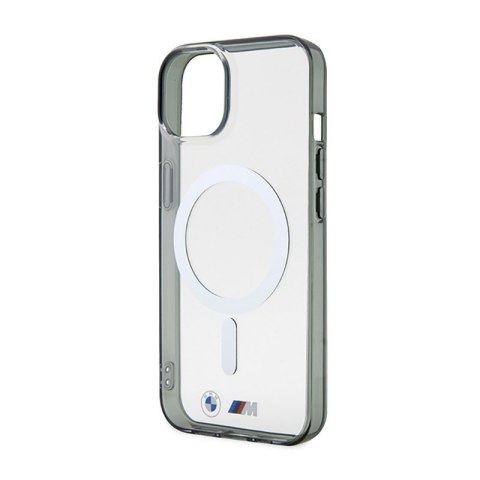BMW Silver Ring MagSafe - Etui iPhone 14 Plus (Przezroczysty) BMW Silver Ring MagSafe - Etui iPhone 14 Plus (Przezroczysty)