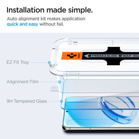 Spigen Glas.TR EZ Fit 2-Pack - Szkło hartowane 2 szt. do Samsung Galaxy S23+ Spigen Glas.TR EZ Fit 2-Pack - Szkło hartowane 2 szt. do Samsung Galaxy S23+