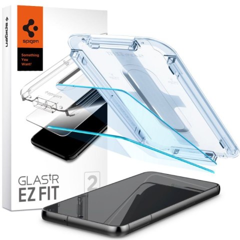 Spigen Glas.TR EZ Fit 2-Pack - Szkło hartowane 2 szt. do Samsung Galaxy S23+ Spigen Glas.TR EZ Fit 2-Pack - Szkło hartowane 2 szt. do Samsung Galaxy S23+
