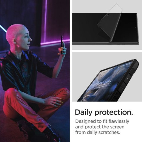 Spigen Neo Flex - Folia ochronna 2 szt. do Samsung Galaxy S23 Ultra (Przezroczysty) Spigen Neo Flex - Folia ochronna 2 szt. do Samsung Galaxy S23 Ultra (Przezroczysty)
