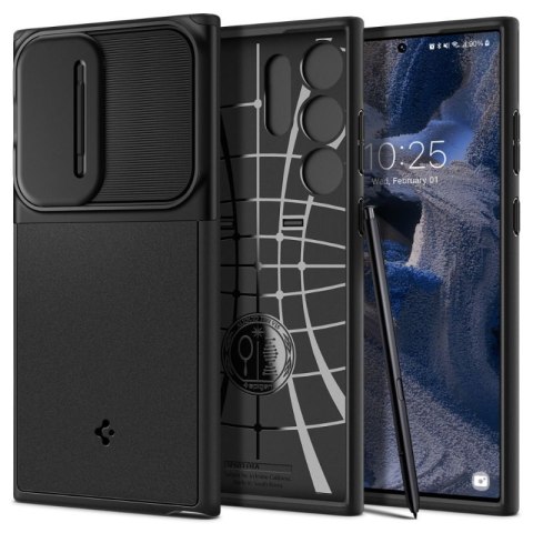 Spigen Optik Armor - Etui do Samsung Galaxy S23 Ultra (Czarny) Spigen Optik Armor - Etui do Samsung Galaxy S23 Ultra (Czarny)