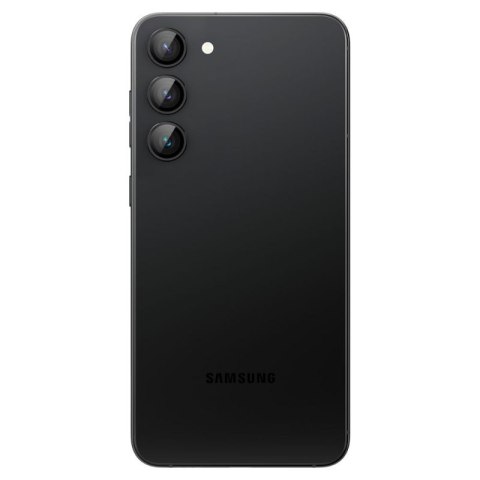 Spigen Optik.TR Camera Lens Protector - Szkło ochronne na obiektyw 2 szt. do Samsung Galaxy S23 / S23+ (Czarny) Spigen Optik.TR Camera Lens Protector - Szkło ochronne na obiektyw 2 szt. do Samsung Galaxy S23 / S23+ (Czarny)