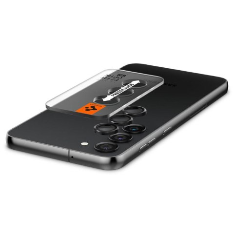 Spigen Optik.TR Camera Lens Protector - Szkło ochronne na obiektyw 2 szt. do Samsung Galaxy S23 / S23+ (Czarny) Spigen Optik.TR Camera Lens Protector - Szkło ochronne na obiektyw 2 szt. do Samsung Galaxy S23 / S23+ (Czarny)