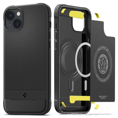 Spigen Rugged Armor Mag MagSafe - Etui do iPhone 15 Plus / iPhone 14 Plus (Czarny) Spigen Rugged Armor Mag MagSafe - Etui do iPhone 15 Plus / iPhone 14 Plus (Czarny)