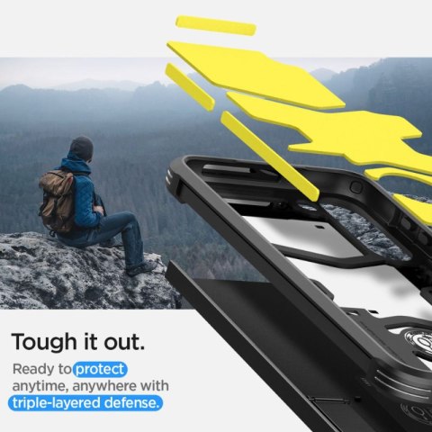 Spigen Tough Armor - Etui do Samsung Galaxy S23 (Czarny) Spigen Tough Armor - Etui do Samsung Galaxy S23 (Czarny)
