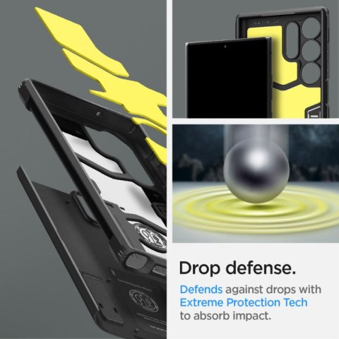 Spigen Tough Armor - Etui do Samsung Galaxy S23 Ultra (Czarny) Spigen Tough Armor - Etui do Samsung Galaxy S23 Ultra (Czarny)
