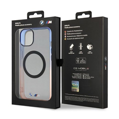 BMW Gradient Bumper MagSafe - Etui iPhone 14 Plus (Szary) BMW Gradient Bumper MagSafe - Etui iPhone 14 Plus (Szary)