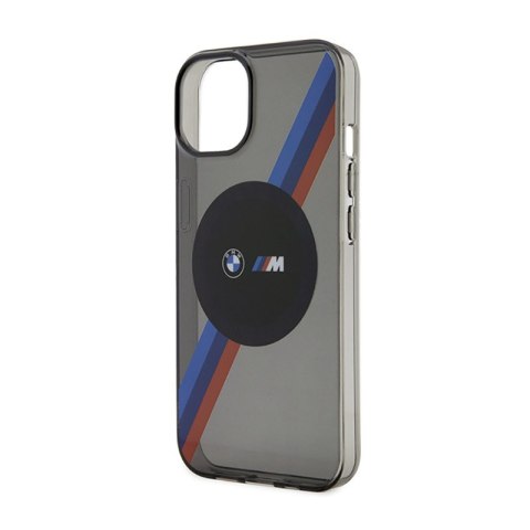 BMW Tricolor Stripes MagSafe - Etui iPhone 14 (Szary) BMW Tricolor Stripes MagSafe - Etui iPhone 14 (Szary)