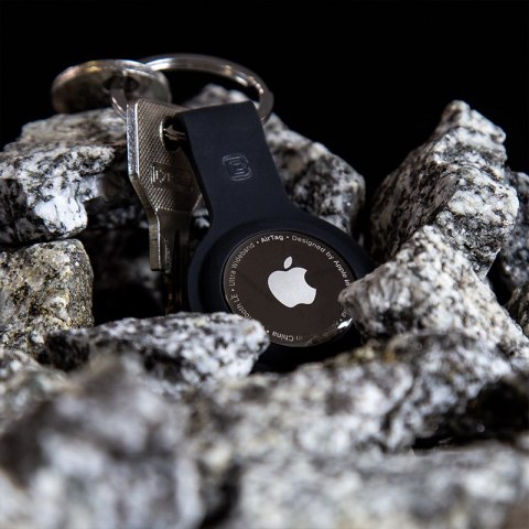 Crong Silicone Case with Key Ring - Etui ochronne brelok do Apple AirTag (lawendowy) Crong Silicone Case with Key Ring - Etui ochronne brelok do Apple AirTag (lawendowy)