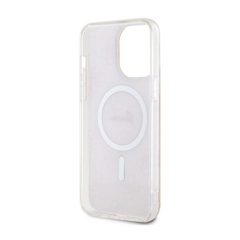 Guess 4G MagSafe - Etui iPhone 13 Pro Max (Różowy) Guess 4G MagSafe - Etui iPhone 13 Pro Max (Różowy)