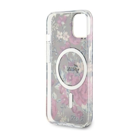 Guess Flower MagSafe - Etui iPhone 14 (Zielony) Guess Flower MagSafe - Etui iPhone 14 (Zielony)
