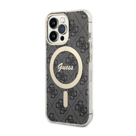 Guess 4G MagSafe - Etui iPhone 13 Pro (Czarny) Guess 4G MagSafe - Etui iPhone 13 Pro (Czarny)