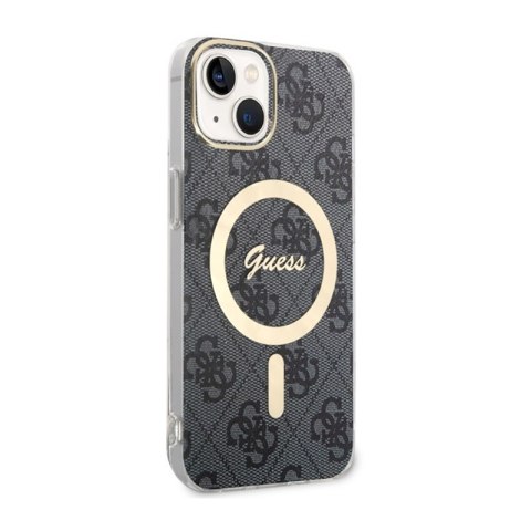 Guess 4G MagSafe - Etui iPhone 14 (Czarny) Guess 4G MagSafe - Etui iPhone 14 (Czarny)