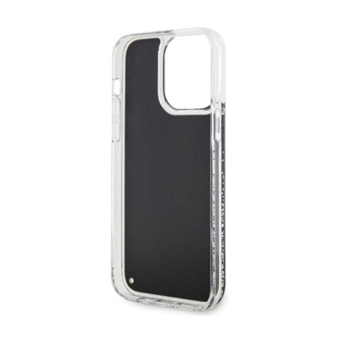 Guess Liquid Glitter Marble - Etui iPhone 14 Pro Max (Czarny) Guess Liquid Glitter Marble - Etui iPhone 14 Pro Max (Czarny)