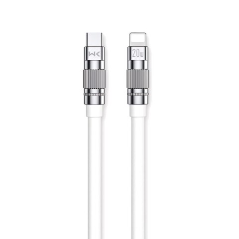 WEKOME WDC-187 Wingle Series - Kabel połączeniowy USB-C do Lightning Fast Charging PD 20W 1.2 m (Biały) WEKOME WDC-187 Wingle Series - Kabel połączeniowy USB-C do Lightning Fast Charging PD 20W 1.2 m (Biały)