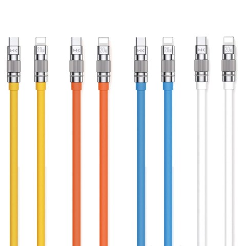 WEKOME WDC-187 Wingle Series - Kabel połączeniowy USB-C do Lightning Fast Charging PD 20W 1.2 m (Biały) WEKOME WDC-187 Wingle Series - Kabel połączeniowy USB-C do Lightning Fast Charging PD 20W 1.2 m (Biały)