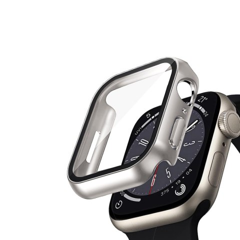 Crong Hybrid Watch Case - Etui ze szkłem Apple Watch 41mm (Starlight) Crong Hybrid Watch Case - Etui ze szkłem Apple Watch 41mm (Starlight)