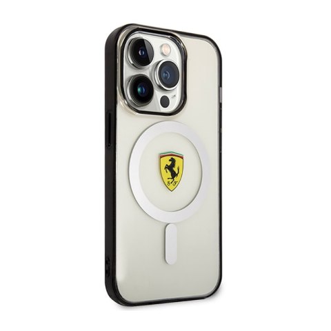 Ferrari Outline Magsafe - Etui iPhone 14 Pro (Przezroczysty) Ferrari Outline Magsafe - Etui iPhone 14 Pro (Przezroczysty)