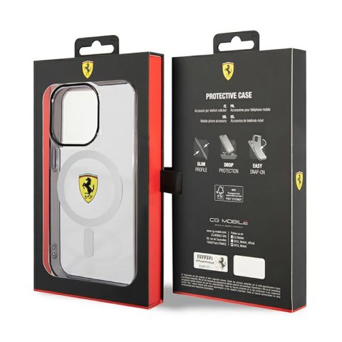 Ferrari Outline Magsafe - Etui iPhone 14 Pro (Przezroczysty) Ferrari Outline Magsafe - Etui iPhone 14 Pro (Przezroczysty)