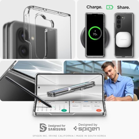 Spigen Ultra Hybrid - Etui do Samsung Galaxy Z Fold 5 (Przezroczysty) Spigen Ultra Hybrid - Etui do Samsung Galaxy Z Fold 5 (Przezroczysty)