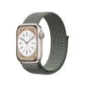 Crong Nylon - Pasek sportowy do Apple Watch 42/44/45/49 mm (Military Green)