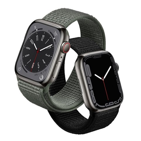 Crong Nylon - Pasek sportowy do Apple Watch 42/44/45/49 mm (Military Green) Crong Nylon - Pasek sportowy do Apple Watch 42/44/45/49 mm (Military Green)