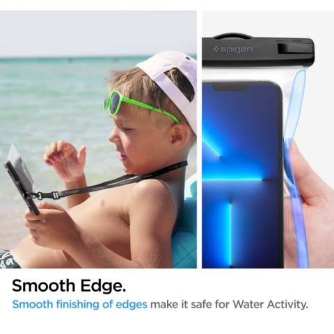 Spigen A601 Universal Waterproof Case - Etui do smartfonów do 6.9" (Przezoczysty) Spigen A601 Universal Waterproof Case - Etui do smartfonów do 6.9" (Przezoczysty)
