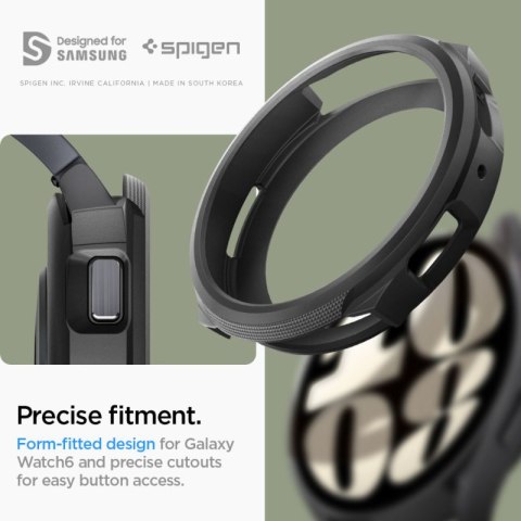 Spigen Liquid Air - Obudowa do Samsung Galaxy Watch 6 44 mm (Czarny) Spigen Liquid Air - Obudowa do Samsung Galaxy Watch 6 44 mm (Czarny)