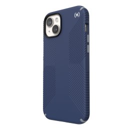 Speck Presidio2 Grip Magsafe - Etui iPhone 15 Plus / iPhone 14 Plus (Coastal Blue / Dustgrey / White)