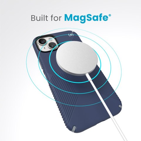 Speck Presidio2 Grip Magsafe - Etui iPhone 15 Plus / iPhone 14 Plus (Coastal Blue / Dustgrey / White) Speck Presidio2 Grip Magsafe - Etui iPhone 15 Plus / iPhone 14 Plus (Coastal Blue / Dustgrey / White)