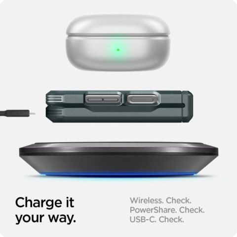 Spigen Tough Armor Pro - Etui do Samsung Galaxy Z Flip 5 (Abyss Green) Spigen Tough Armor Pro - Etui do Samsung Galaxy Z Flip 5 (Abyss Green)