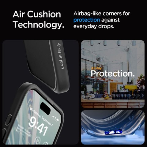 Spigen Ultra Hybrid - Etui do iPhone 15 Pro Max (Matte Black) Spigen Ultra Hybrid - Etui do iPhone 15 Pro Max (Matte Black)