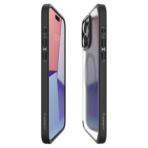 Spigen Ultra Hybrid Mag MagSafe - Etui do iPhone 15 Pro Max (Frost Black) Spigen Ultra Hybrid Mag MagSafe - Etui do iPhone 15 Pro Max (Frost Black)