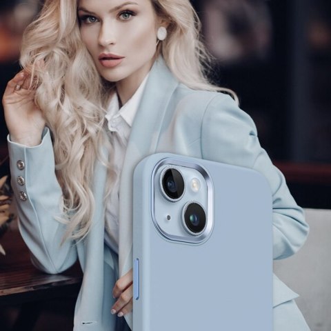 Crong Color Cover LUX Magnetic - Etui iPhone 15 Plus MagSafe (niebieski) Crong Color Cover LUX Magnetic - Etui iPhone 15 Plus MagSafe (niebieski)