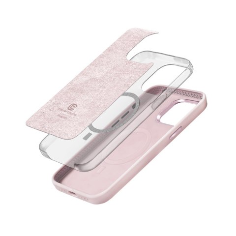 Crong Color Cover LUX Magnetic - Etui iPhone 15 Plus MagSafe (różowy) Crong Color Cover LUX Magnetic - Etui iPhone 15 Plus MagSafe (różowy)