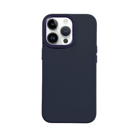 Crong Color Cover LUX Magnetic - Etui iPhone 15 Pro Max MagSafe (granatowy) Crong Color Cover LUX Magnetic - Etui iPhone 15 Pro Max MagSafe (granatowy)