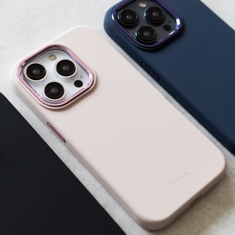 Crong Color Cover LUX Magnetic - Etui iPhone 15 Pro Max MagSafe (granatowy) Crong Color Cover LUX Magnetic - Etui iPhone 15 Pro Max MagSafe (granatowy)