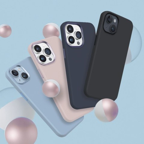 Crong Color Cover LUX Magnetic - Etui iPhone 15 Pro Max MagSafe (granatowy) Crong Color Cover LUX Magnetic - Etui iPhone 15 Pro Max MagSafe (granatowy)